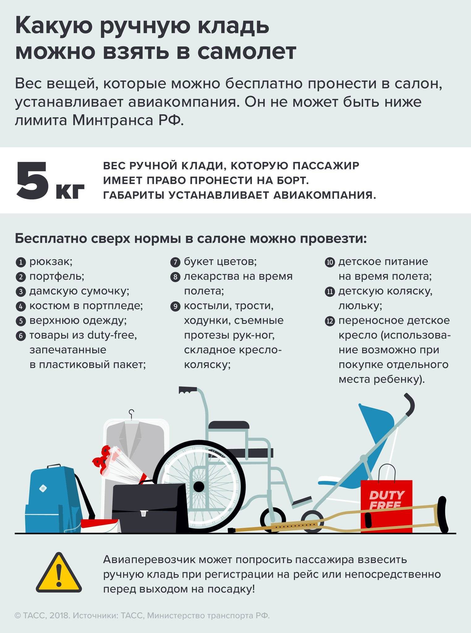 Можно ли в ручной клади провозить фен в самолете