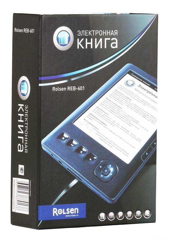 Обзор популярных электронных книг Rolsen